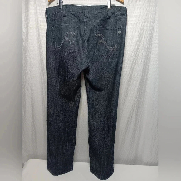 Rock and Republic raw jeans. Men's size 38x32 - Picture 2 of 10